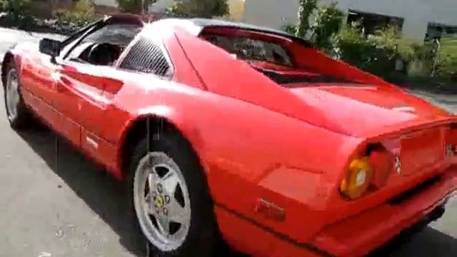 1988 Ferrari 328 GTS Walk Around Idle смотреть онлайн