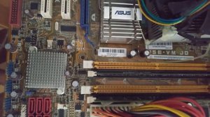ASUS P5E VM-DO funcionando