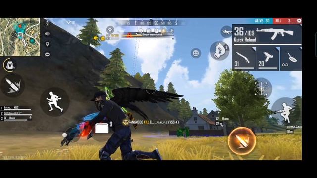 Mode Thecruz FF solo vs squad Highlight смотреть онлайн