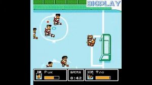 Хоккей без правил (NES, Ike Ike! Nekketsu Hockey-bu: Subete Koronde Dairantou) часть-1