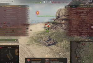 Мир Танков. Обычный бой. Необычная концовка. Везение и/или Скилл?