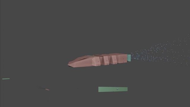 Blender - Космо-корабль Eevee + Workbanch
