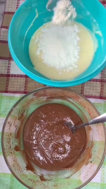 Очень нежный воздушный пирог Зебра. Пирог за 30 минут. Zebra cake