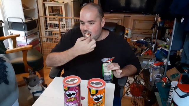 Reviewing Pringles Scorchin Chips. смотреть онлайн