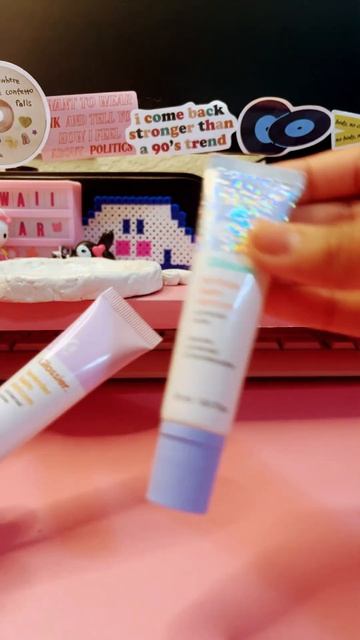 glossier lip balms!! Glossier kpop glossier bdaycake lavender