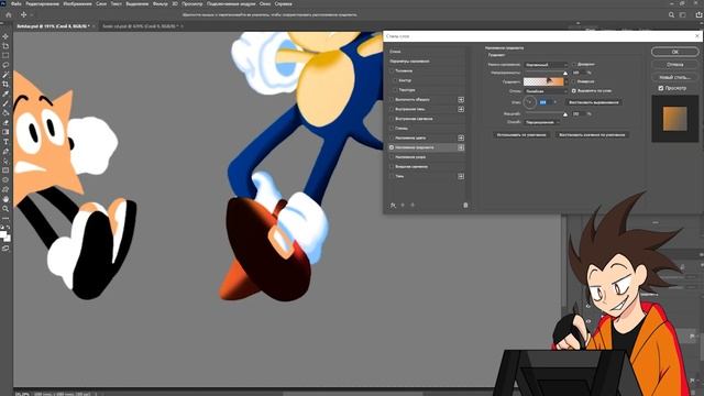 Sonic & Ristar. ( SpeedPaint ) смотреть онлайн