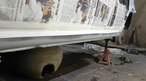 красим по низу гранту