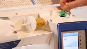 How to thread a bobbin - Husqvarna Viking Sapphire 960Q