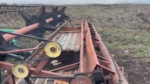 Жатка валковая прицепная ЖВП-4,9 "Бердянские жатки" экспресс-обзор от Алексея Запевалова