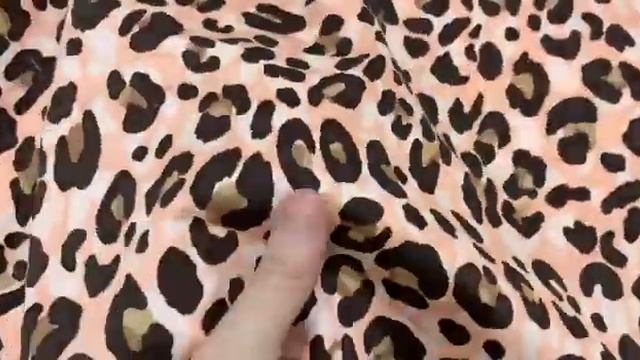 ХЛОПОК КОСТЮМНО-ПЛАТЕЛЬНЫЙ НЕЖНО-КОРАЛЛОВЫЙ ЛЕОПАРД арт. 9012407 смотреть онлайн