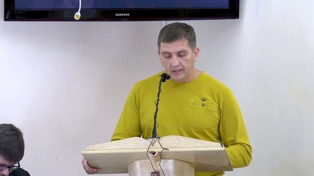 Хомяков А.В. - проповедь: "Испытание своей веры" (10.09.2023г.) смотреть онлайн