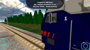 симулятор поезда снг на ЧС7