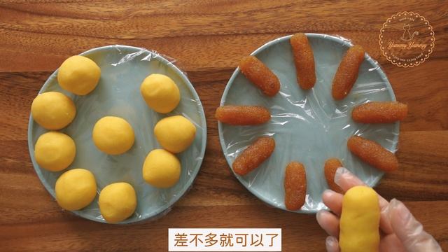 [賀年糕點]金磚鳳梨酥|咸蛋黃鳳梨酥|鳳梨酥印模技巧分享|Salted Egg Yolk Pineapple shortcake |Pineapple shortcake Recipe