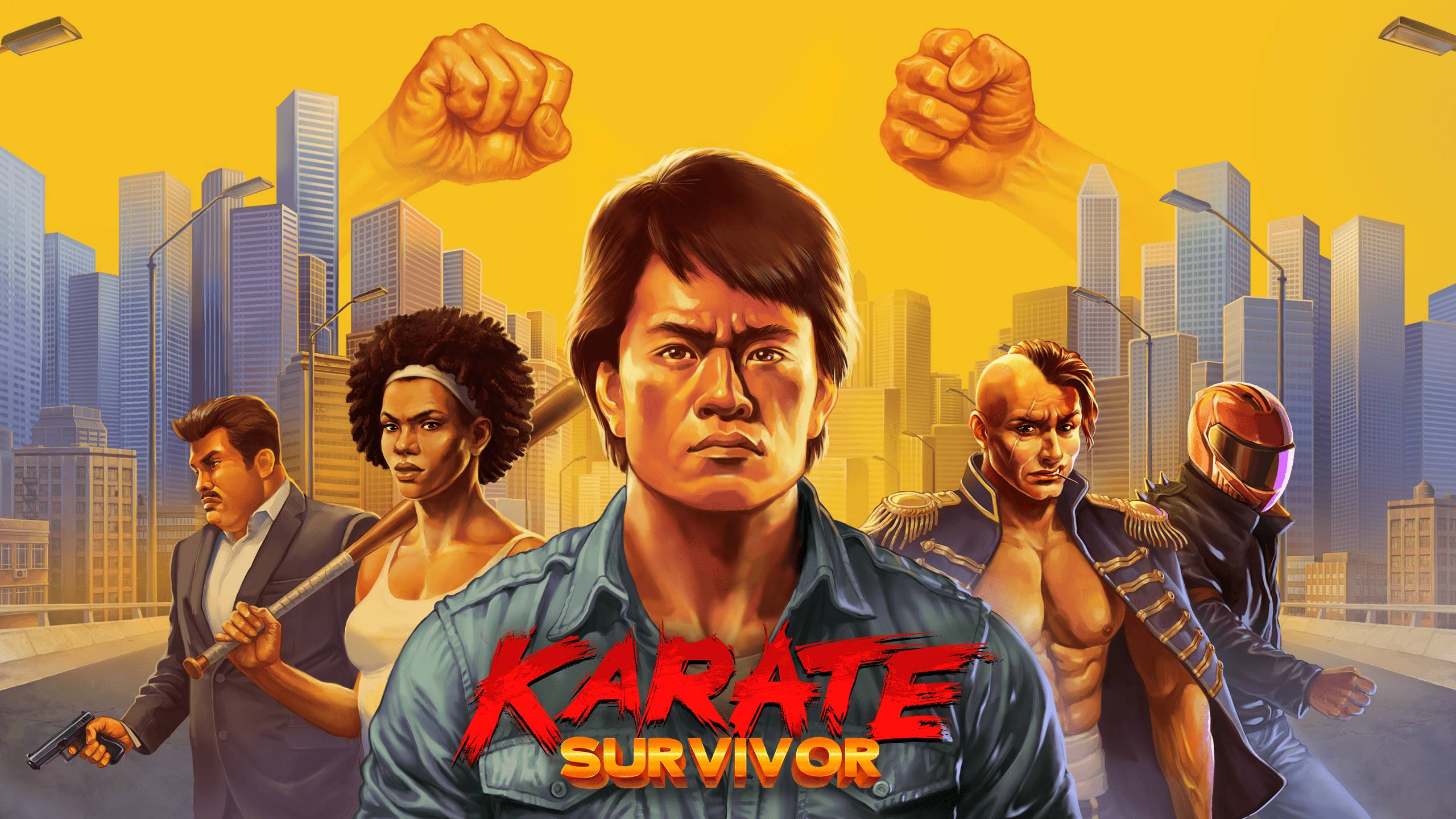 Зубодробительный рогалик.#1 Karate Survivor.