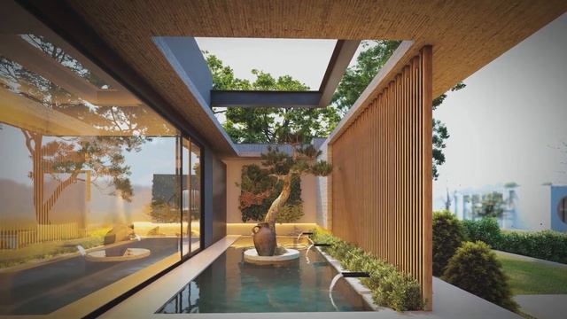 LUMION 12 / CASA CAMPESTRE CON FUENTE DE AGUA смотреть онлайн