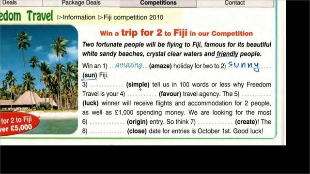 Round-Up Grammar 6 Ex.13-14 p.56 - образование наречий от прилагательных смотреть онлайн