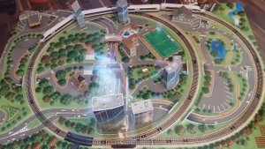 Железная дорога Mehano Ice 3 с ландшафтом. Подробная сборка. Подарок от Деда Мороза.