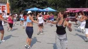 Fitness fleshmob in Varna