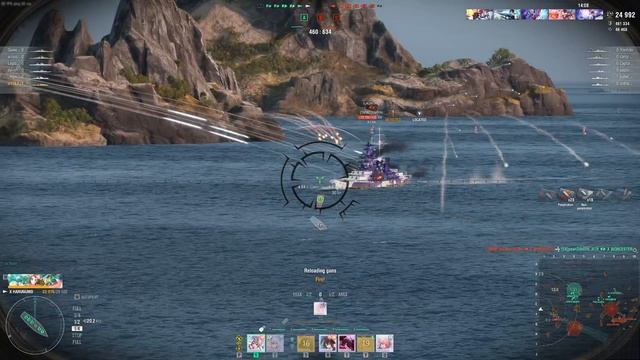 World of Warships Clan Battle (Season 19) “Barracuda” [58] vs [TMWF] смотреть онлайн