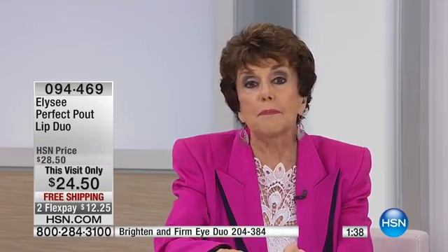 Elyse Perfect Pout Lip Duo Bare смотреть онлайн