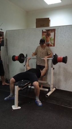 Поставил новый рекорд 112кг #жимштанги #фитнес #бодибилдинг #shorts