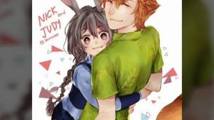 ~Nick & Judy~ Zootopia | (Anime version)
