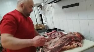 Обвалка лопатки говядина