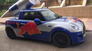 Mini cooper In Red Bull Style