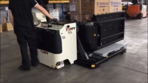 Pallet inverter - TOPPY SIDE MOVER with roll on / roll off system