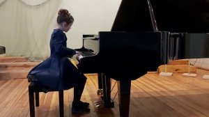 Darina Chepiolkina. G.F.Handel: Allemande (Suite in D minor)