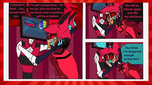 Hazbin Hotel | THE RADIO IS BROKEN. BEGINNING Pt 8 | Comic Dub #122 смотреть онлайн