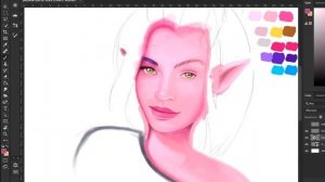 Повторяю рисунок Kristina Kaspi - DRAW THIS IN YOUR STYLE