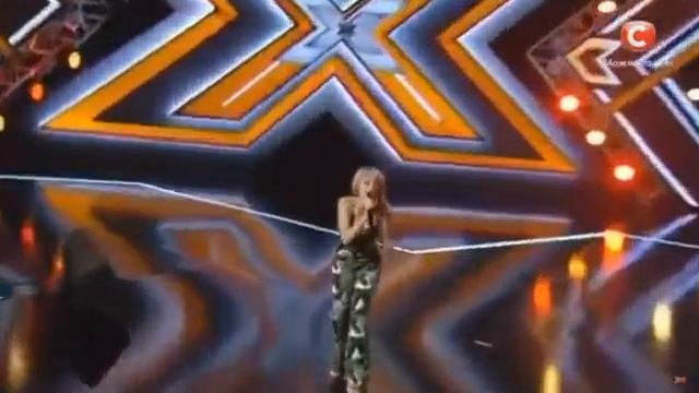 X-Factor Маша Биленко (Empire Instrumental - Shakira) смотреть онлайн