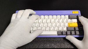 Звуковой тест/Sound test Тайпинг/Typing Ardor Gaming Durgod Space Fusion #asmr