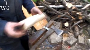 Нож из напильника (первый опыт)