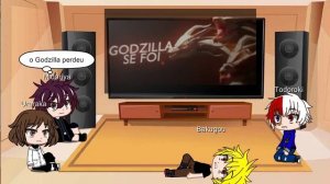 Bnha reagindo ao rap do King Ghidorah(Papyrus da batata)