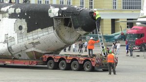 Советский космический челнок "Буран".