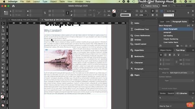 Create an E-book in ePub format using Adobe InDesign CC смотреть онлайн