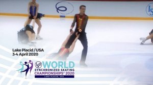 Synchronized Skating | ISU Championships 2020 Teaser