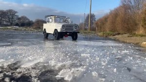 Уаз 469 покатушки перед покраской Uaz rc 1:8 testdrive before painting