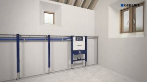 Инструкция по установке Geberit Duofix 111.003.00.1 и 111.030.00.1 для клавиш Omega