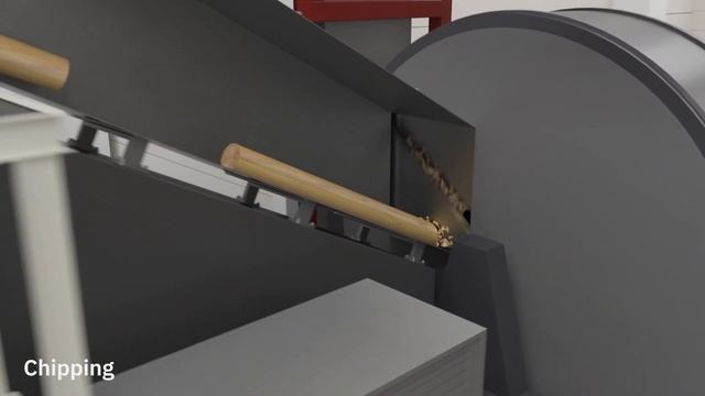 How paper is produced at Braviken paper mill from logs to chips