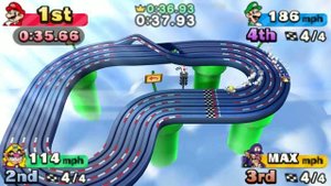 Mario Party: The Top 100 Mini Games - Mario Vs Luigi Vs Wario Vs Waluigi (Master CPU)
