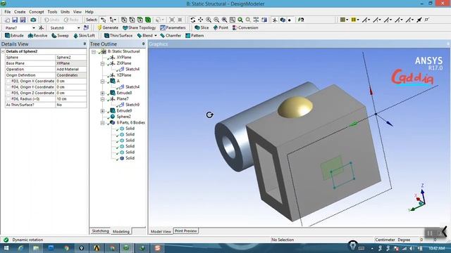 12 ansys design modeler know 3d tools and interface hindi tutorial