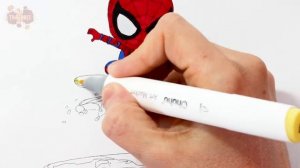 SPIDEY  Coloring pages TV heroes