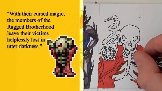 Terraria DRAWING - Ragged Caster смотреть онлайн