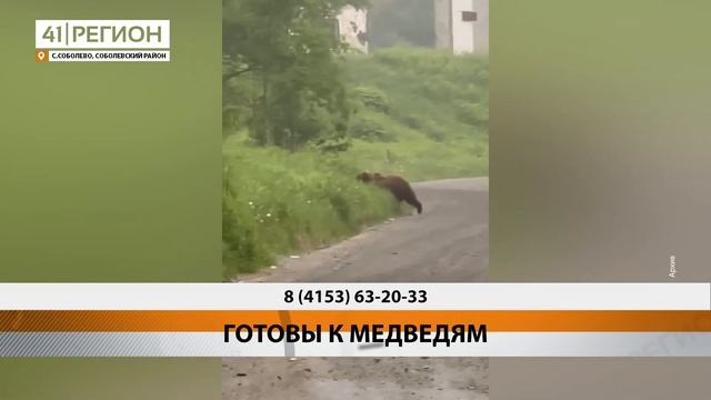 ПОВЫШЕННУЮ ГОТОВНОСТЬ ИЗ-ЗА ВИЗИТОВ МЕДВЕДЕЙ ОБЪЯВИЛИ В СОБОЛЕВЕ• НОВОСТИ КАМЧАТКИ смотреть онлайн