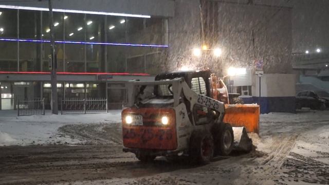 Ночная уборка города смотреть онлайн