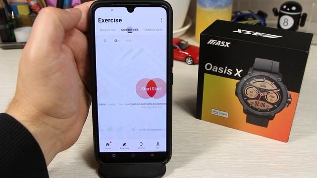 MASX Oasis X - смарт-годинник з GPS та Alexa, легкий та з захистом від вологи. Огляд