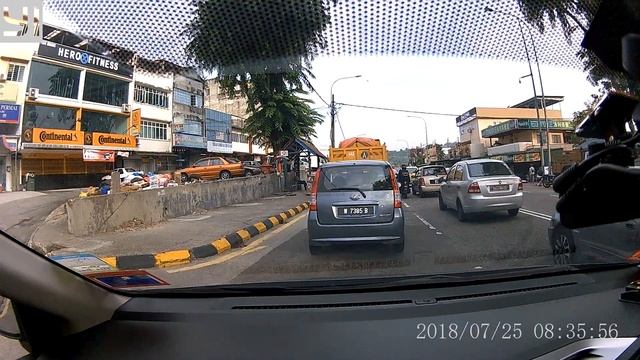 Yi Mirror Dashcam - Morning 1 - Front смотреть онлайн